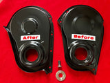 Front cover  NEW steel with retainer relief 250 - 292 Chevy Inline Six Cylinder